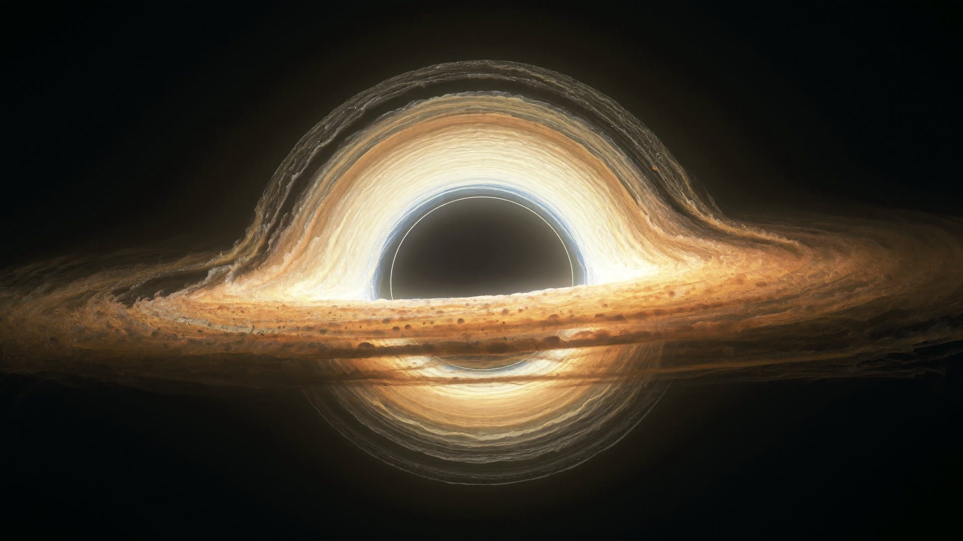 A black hole and its accretion disk